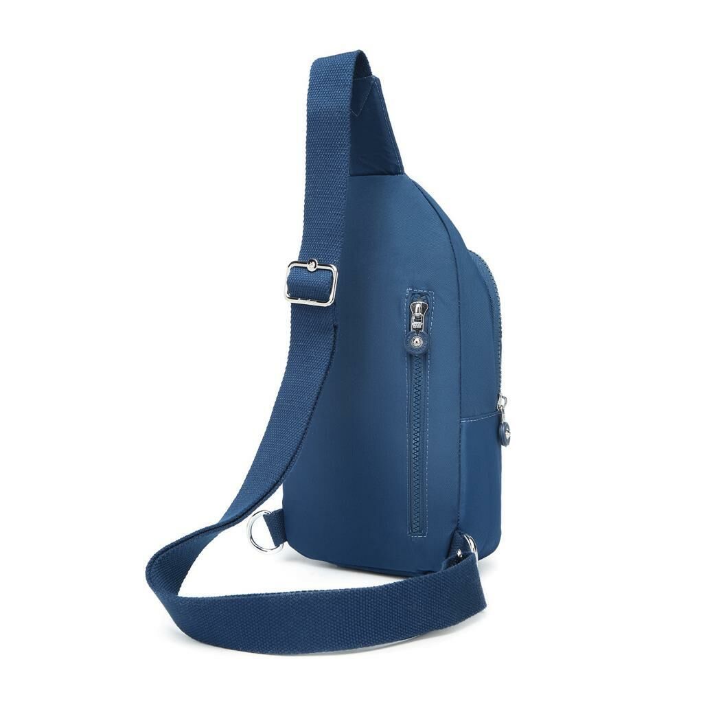 Smart Bags Krinkıl Kumaş Bodybag Postacı Çantası Kadın 1239 Lacivert