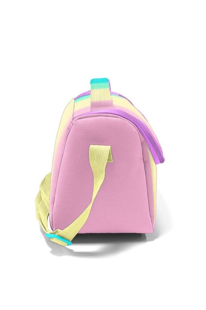 Coral High 2li Set Çizgili Desenli Okul Çantası Beslenme 23630