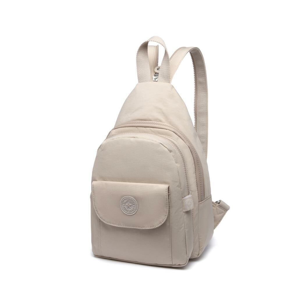 Bodybag Askılı Sırt Çantası Krinkıl Kumaş Smart Bags 1237 Bej