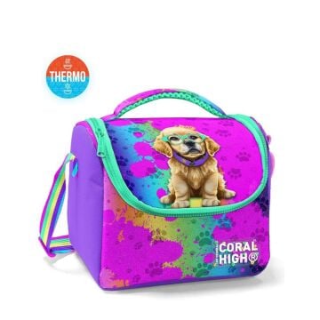 Coral High Thermo Beslenme Çantası Sevimli Köpek Desenli 11882
