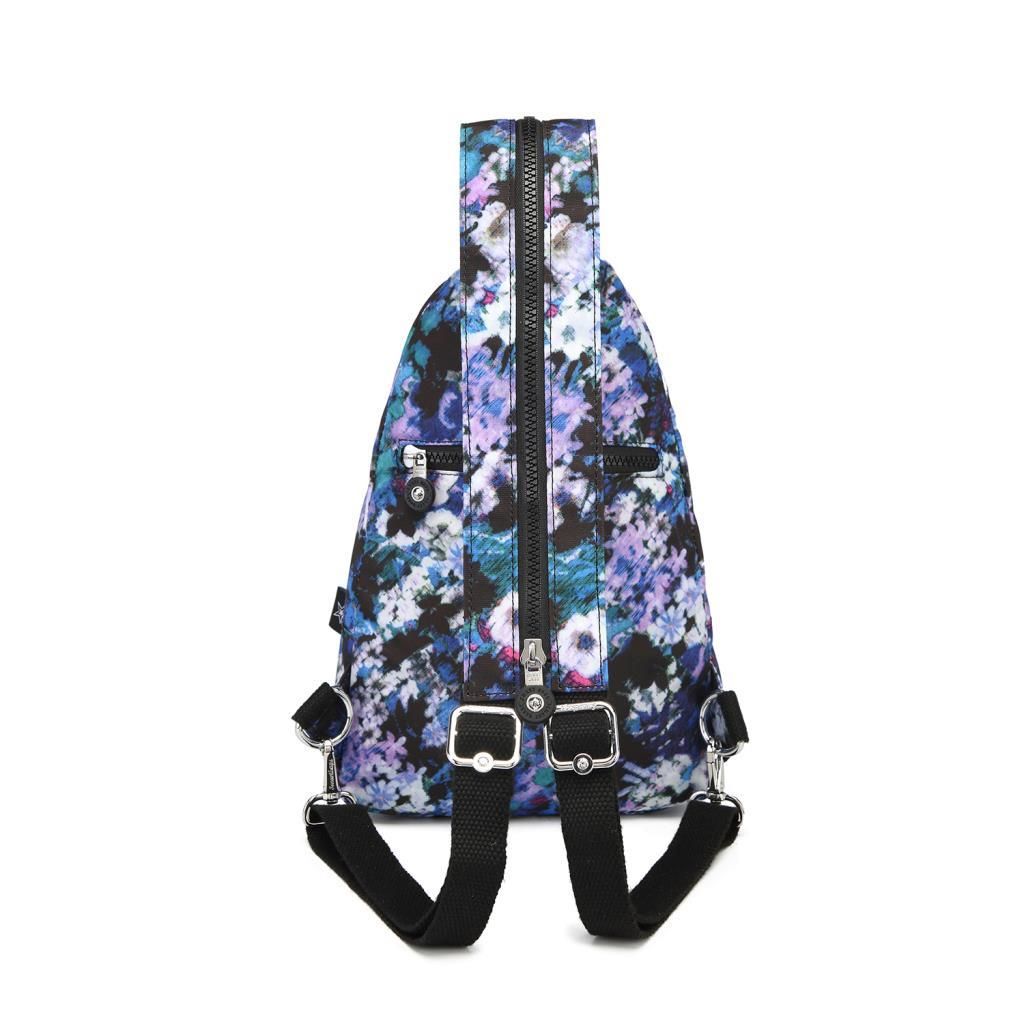 Bodybag Askılı Sırt Çantası Krinkıl Kumaş Smart Bags 1237 Mavi Print