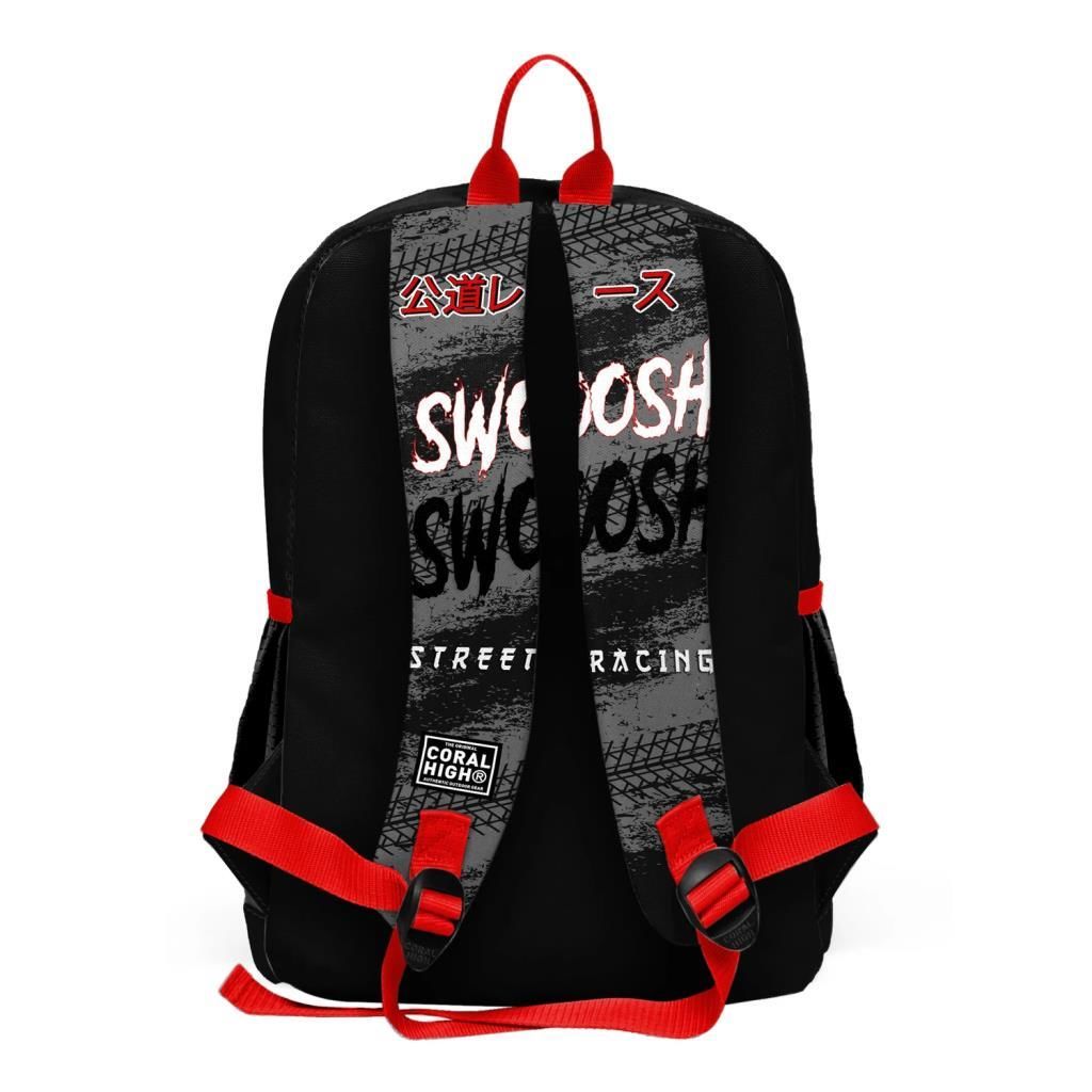 Coral High 2li Set Araba Desenli Okul Çantası Beslenme 23747