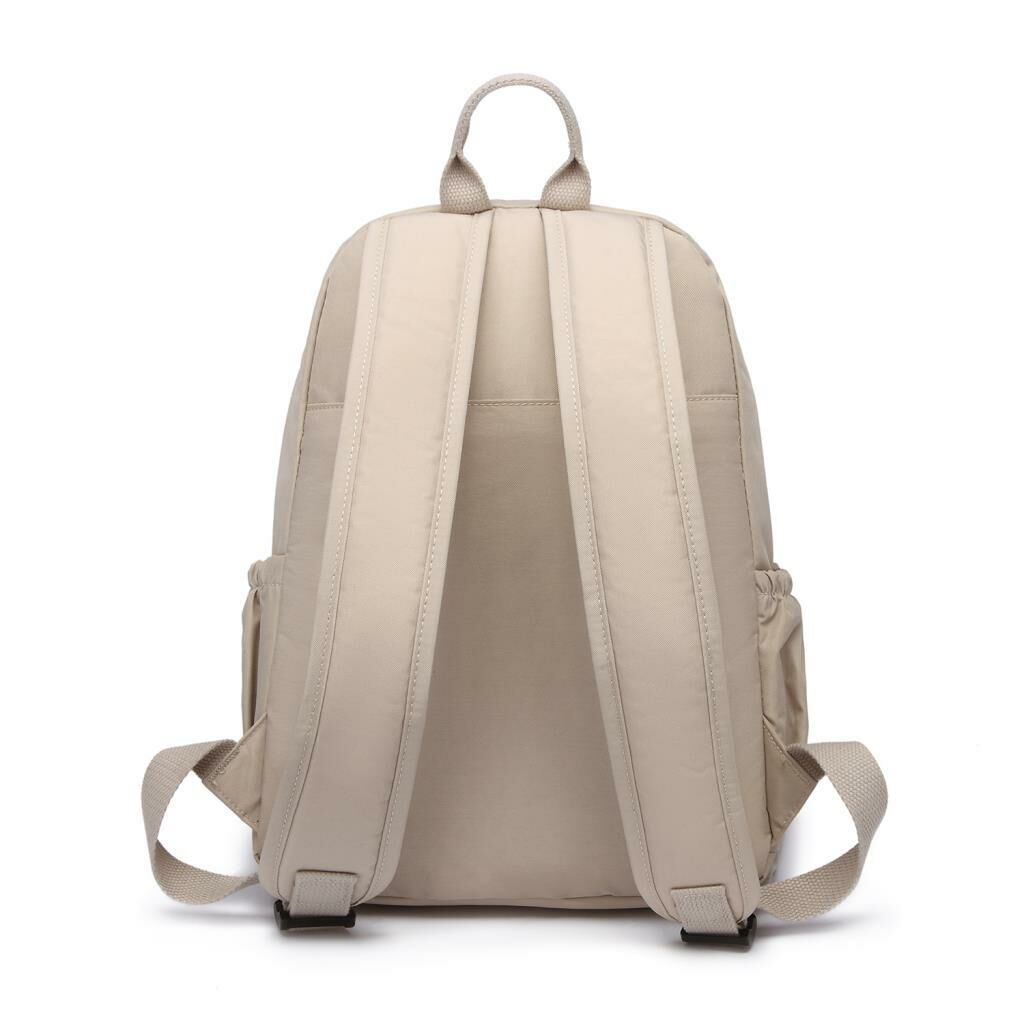 Orta Boy Kadın Sırt Çantası Smart Bags Krinkıl Kumaş 1187 Bej