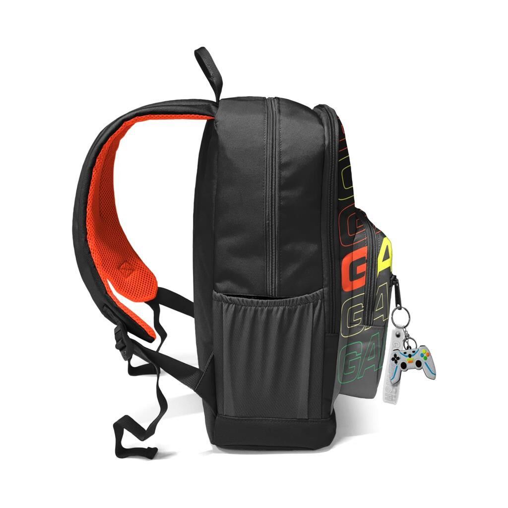 Coral High 2li Set Gamer Desenli Okul Çantası Beslenme 23640