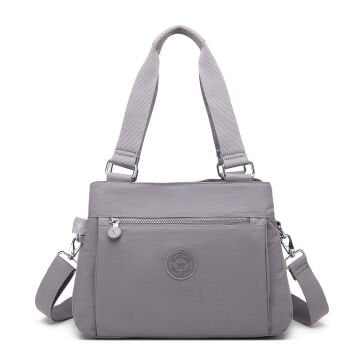 1125 Krinkıl Kumaş Bayan Omuz Çantası Smart Bags