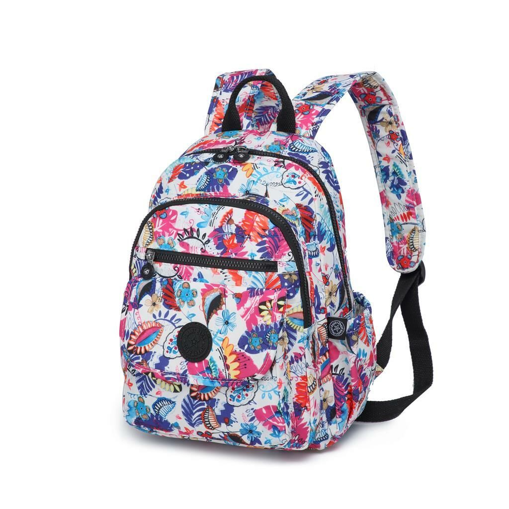 Orta Boy Kadın Sırt Çantası Smart Bags Krinkıl Kumaş 1187 Selva