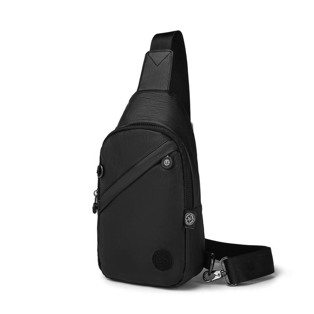 Metalik Kumaş Smart Bags Bodybag Postacı Çantası Kadın 1239 Siyah