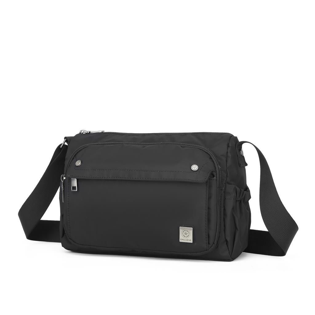 Exclusive Serisi Uniseks Postacı Çantası Smart Bags 8701 Siyah