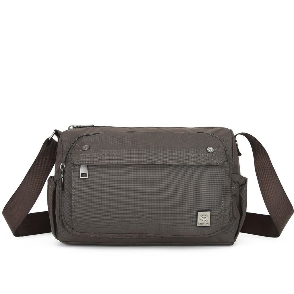 Exclusive Serisi Uniseks Postacı Çantası Smart Bags 8701 Kahve