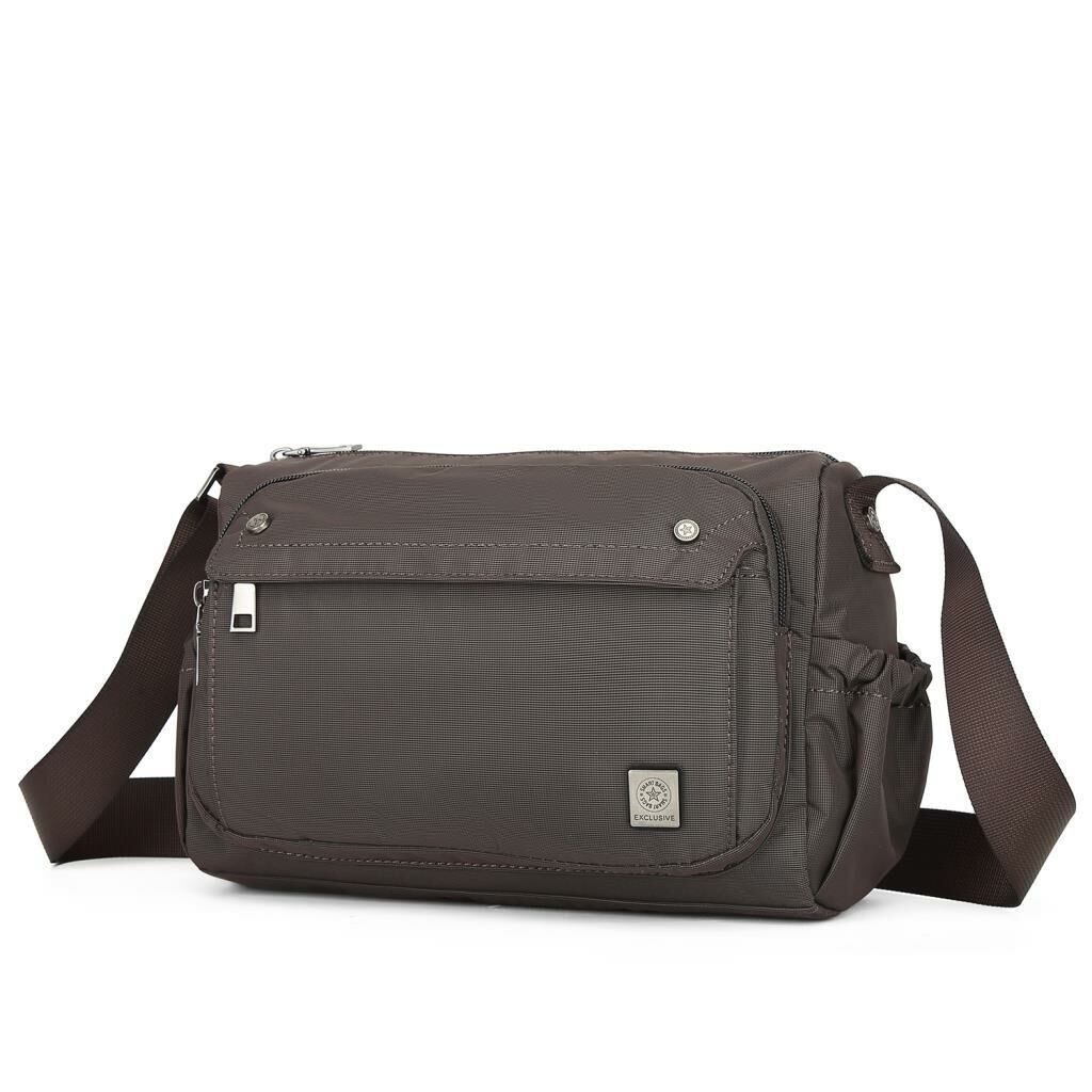 Exclusive Serisi Uniseks Postacı Çantası Smart Bags 8701 Kahve