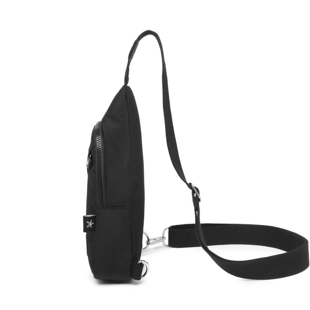 Metalik Kumaş Smart Bags Bodybag Postacı Çantası Kadın 1239 Platin