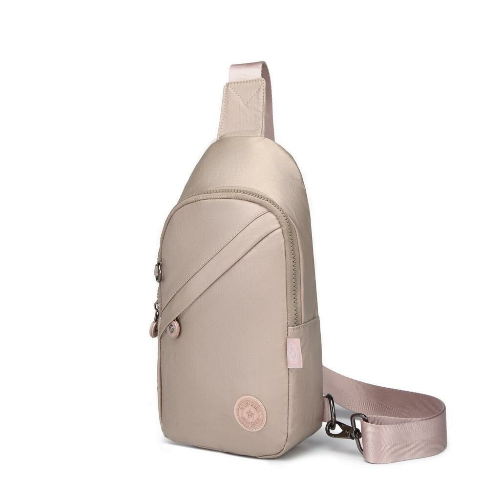 Metalik Kumaş Smart Bags Bodybag Postacı Çantası Kadın 1239 Rose