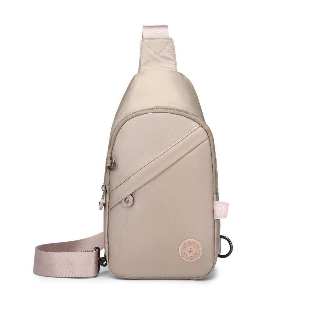 Metalik Kumaş Smart Bags Bodybag Postacı Çantası Kadın 1239 Rose