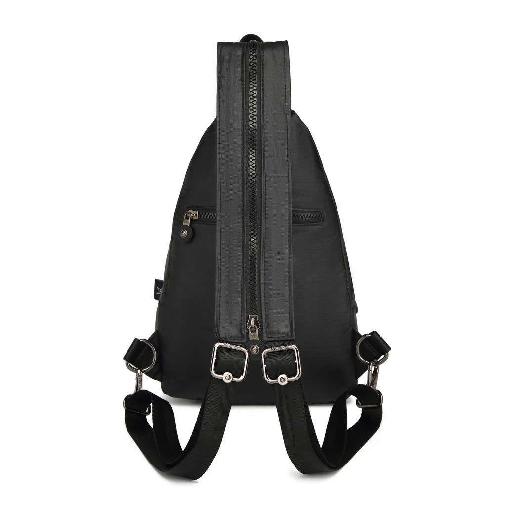 Metalik Kumaş Bodybag Askılı Sırt Çantası Smart Bags 1237