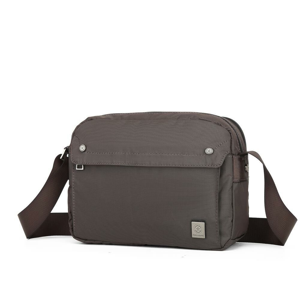 Exclusive Serisi Uniseks Postacı Çantası Smart Bags 8703 Kahve