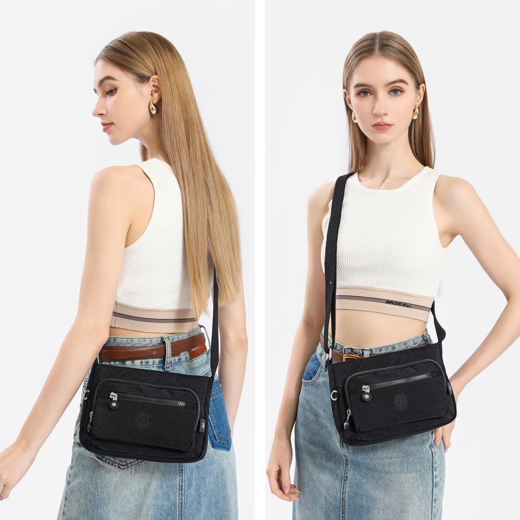 Metalik Kumaş Kadın Postacı Çantası Smart Bags 3270 Bakır