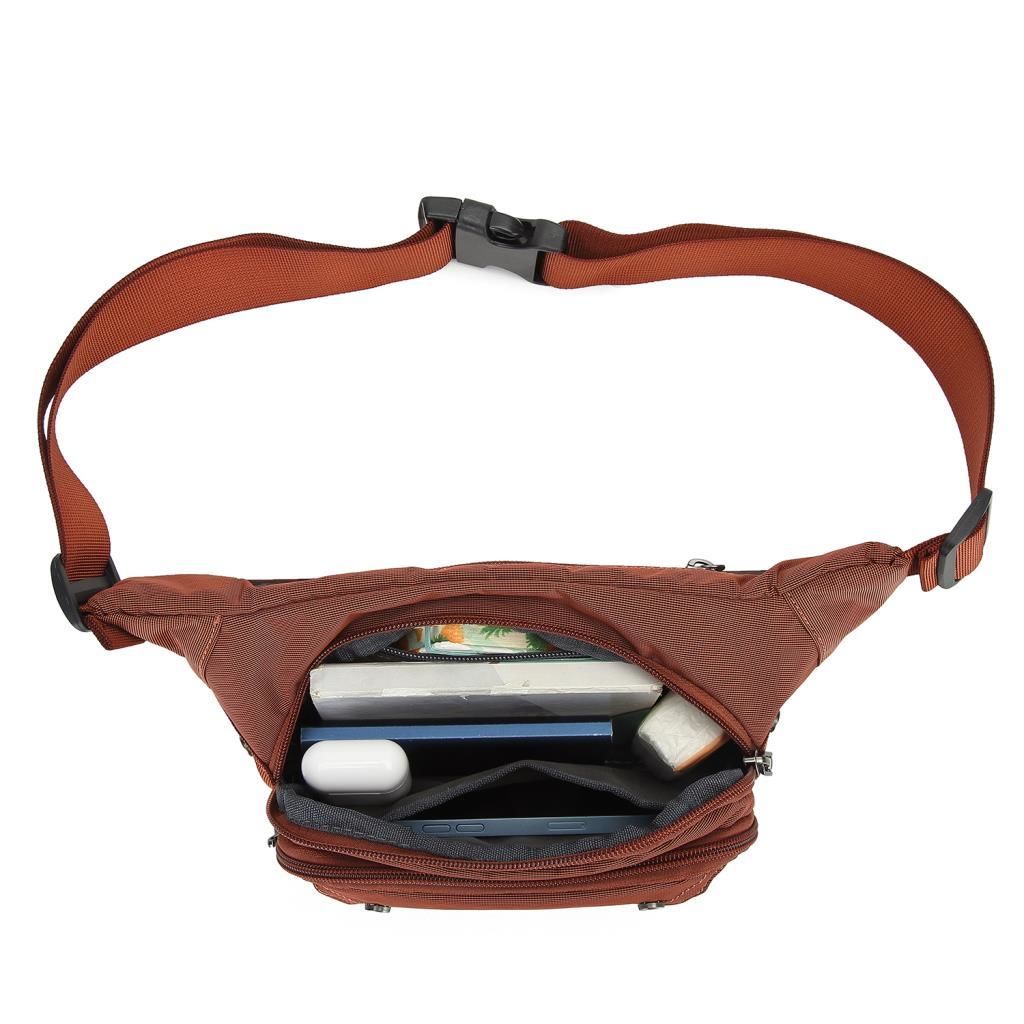 Exclusive Serisi Uniseks Bodybag Bel Çantası Smart Bags 8705 Siyah