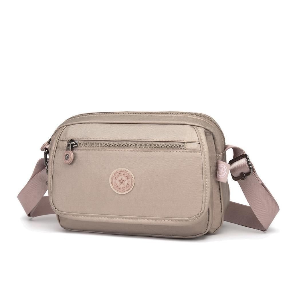 Metalik Kumaş Kadın Postacı Çantası Smart Bags 3166 Siyah