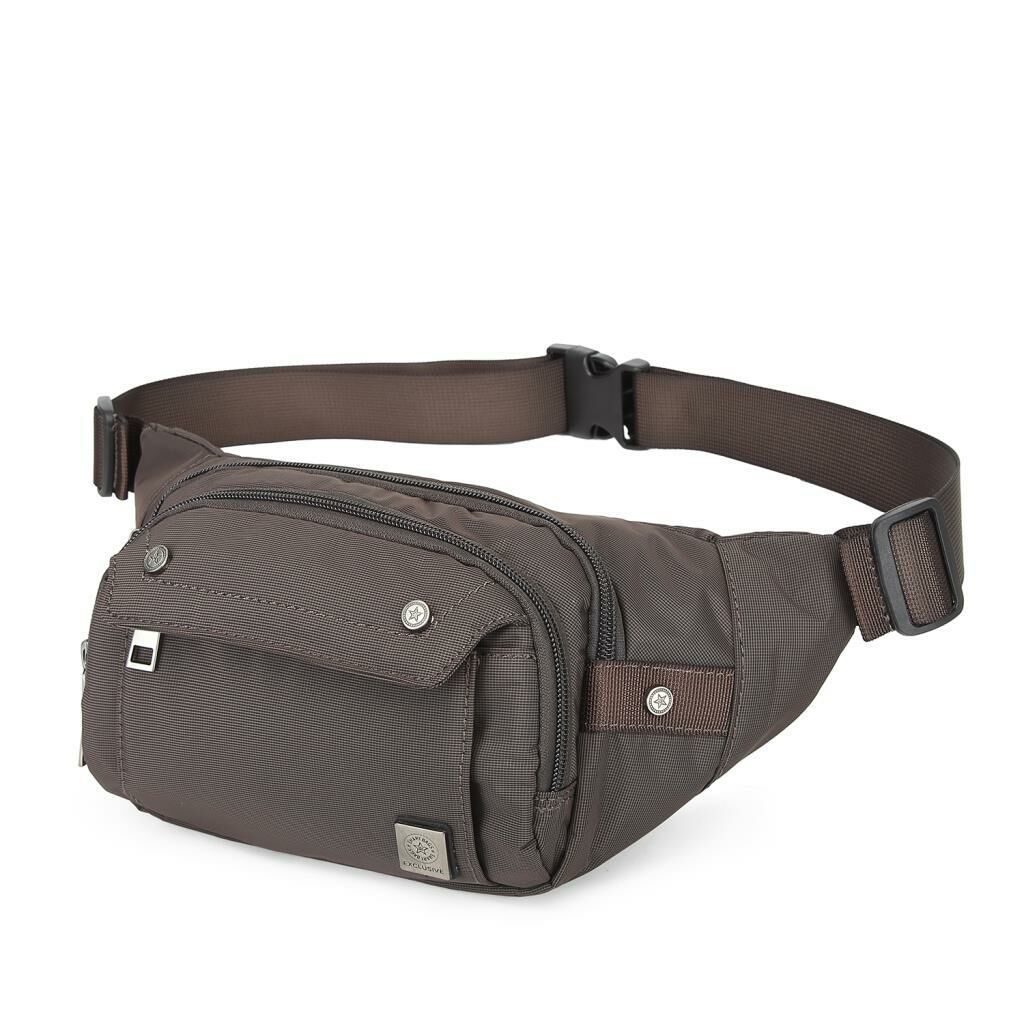 Exclusive Serisi Uniseks Bodybag Bel Çantası Smart Bags 8705 Kahve