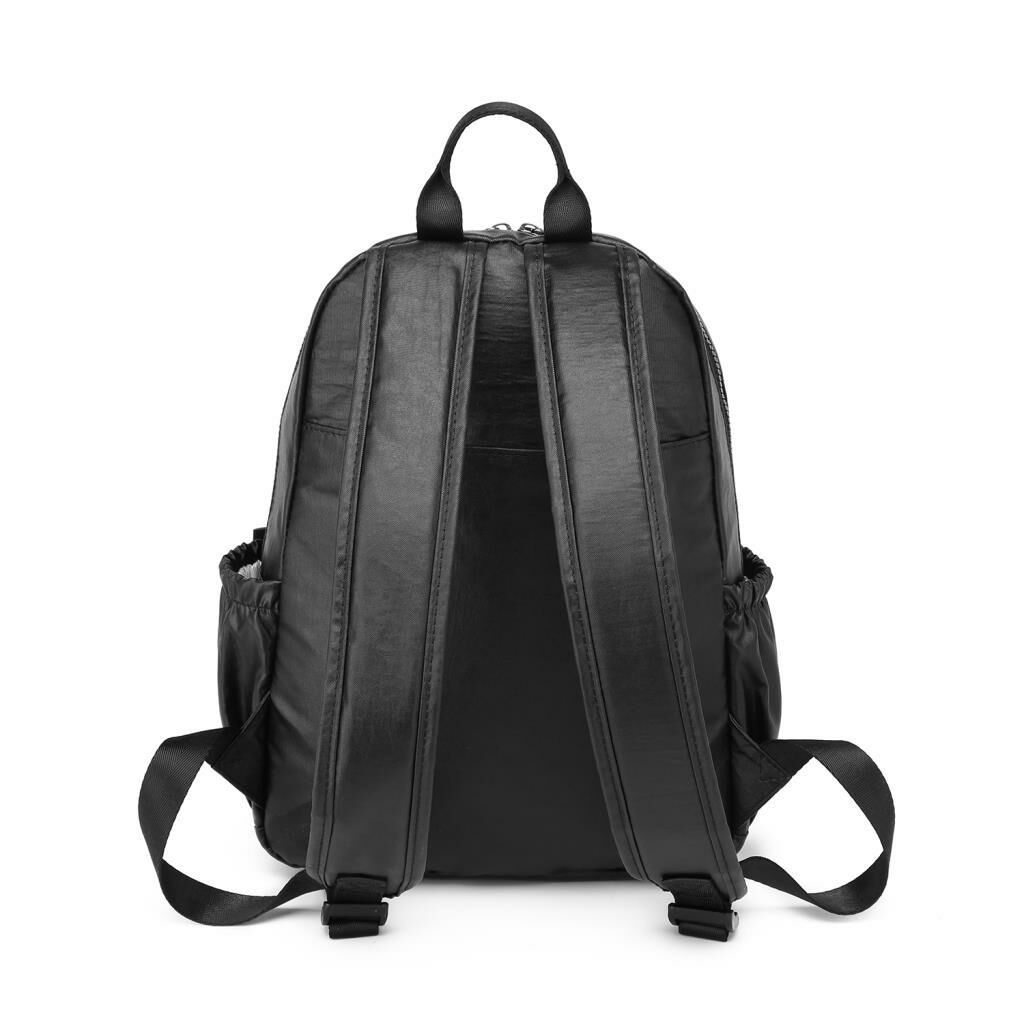 Metalik Kumaş Orta Boy Kadın Sırt Çantası Smart Bags 1187 Rose