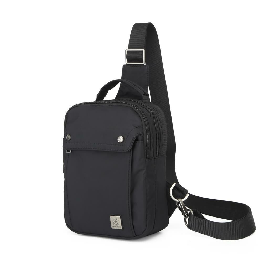 Exclusive Serisi Uniseks Bodybag Omuz Çantası Smart Bags 8706 Siyah