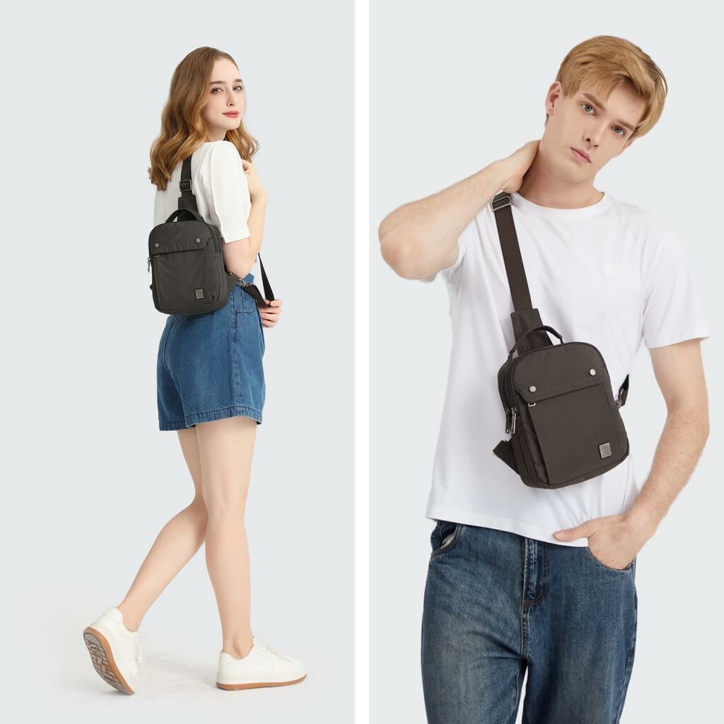 Exclusive Serisi Uniseks Bodybag Omuz Çantası Smart Bags 8706 Siyah