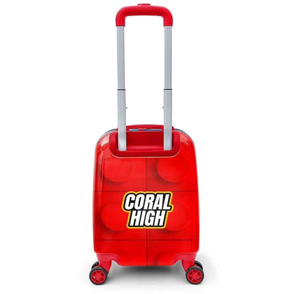Coral High Minik Boy Çocuk Valizi Blok Desenli 16793