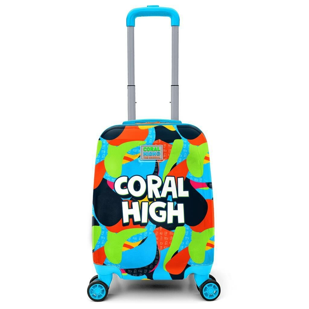 Coral High Minik Boy Çocuk Valizi Grafiti Desenli 16795