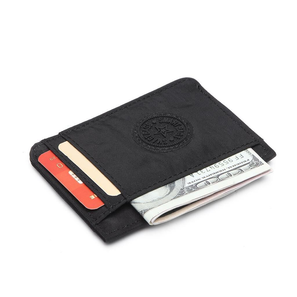 Smart Bags Kredi Kartı Cüzdanı Kartlık Uniseks Kumaş 3185 Siyah