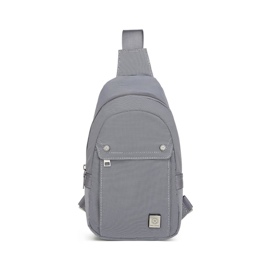 Exclusive Serisi Uniseks Bodybag Omuz Çantası Smart Bags 8709 Gri