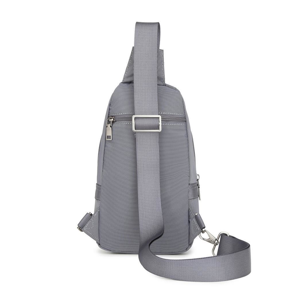 Exclusive Serisi Uniseks Bodybag Omuz Çantası Smart Bags 8709 Gri