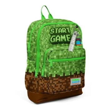 Coral High Büyük Boy Okul Sırt Çantası Craft Desenli 23776