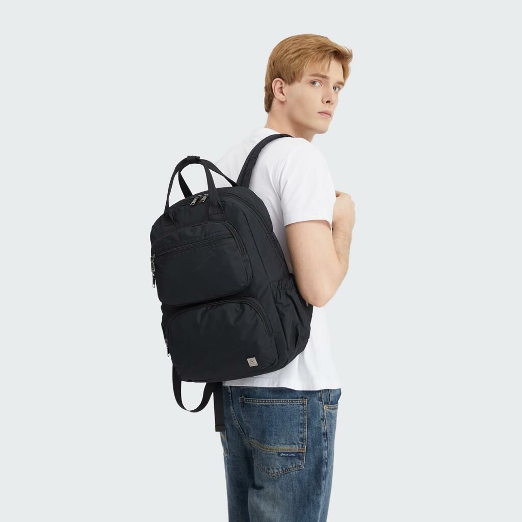 Exclusive Serisi Uniseks Sırt Çantası Smart Bags 8710 Siyah