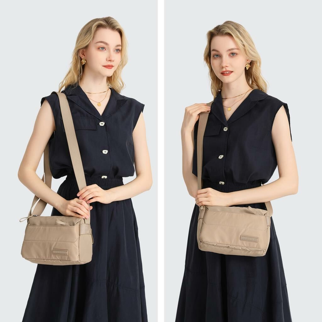 Smart Bags Yumuşak Kumaş Askılı Postacı Kadın Çantası 8728 Siyah