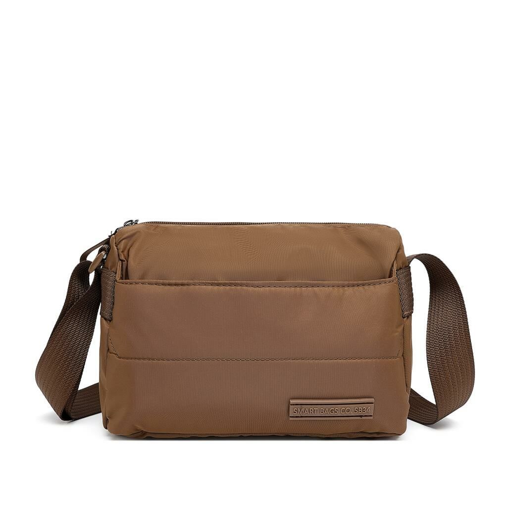 Smart Bags Yumuşak Kumaş Askılı Postacı Kadın Çantası 8728 Camel