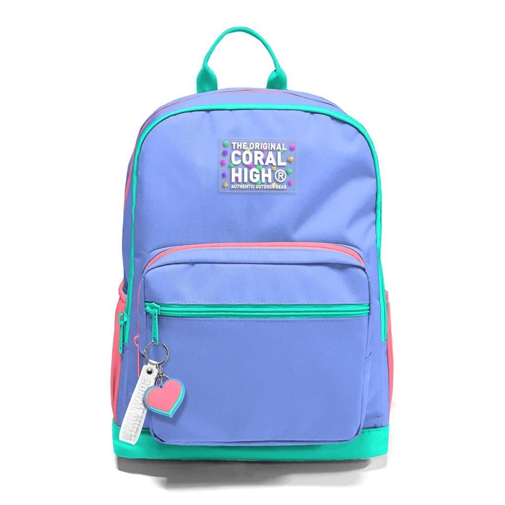Coral High Büyük Boy Okul Sırt Çantası Derin Mavi Renkli 23641