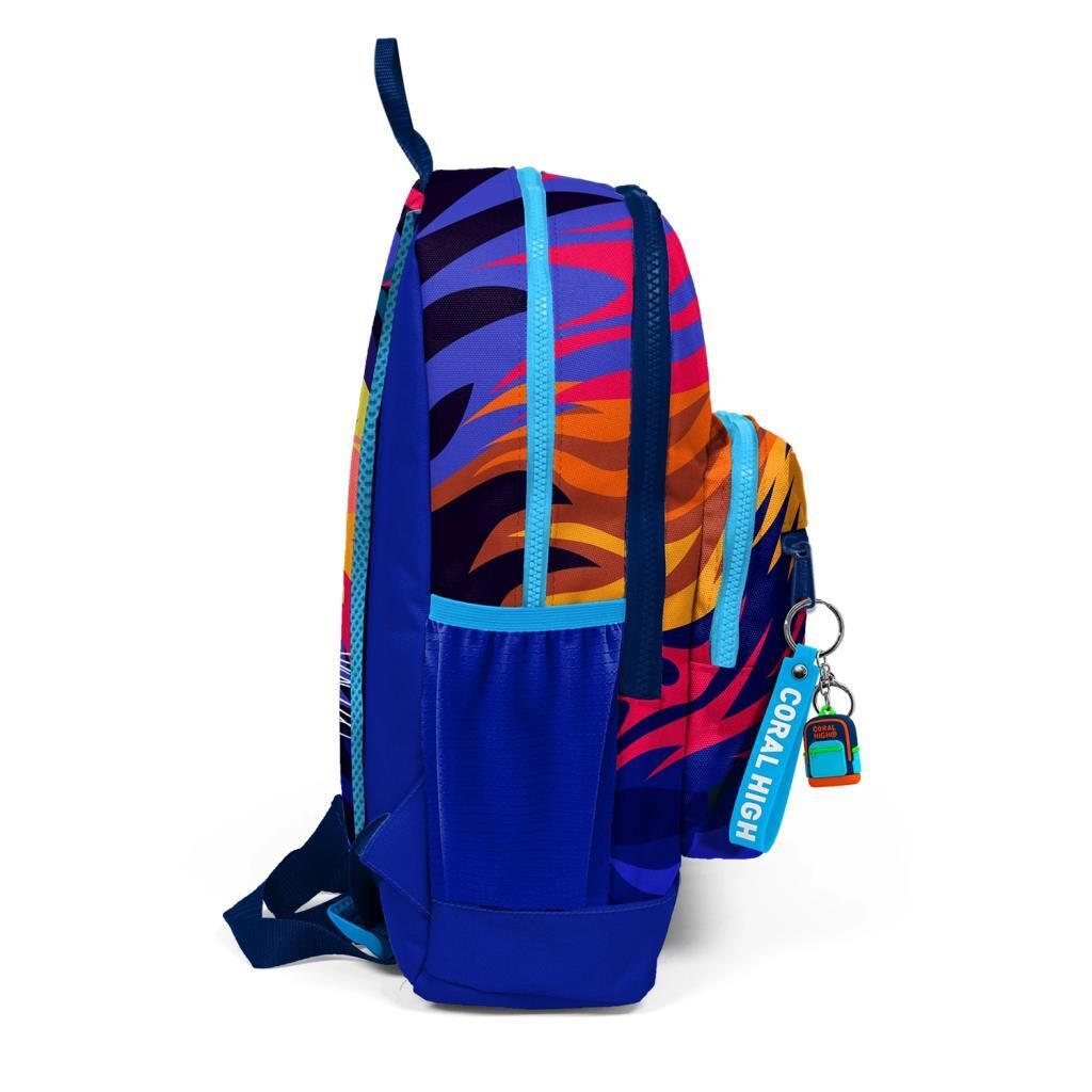 Coral High 2li Set Aslan Desenli Okul Çantası Beslenme 23741