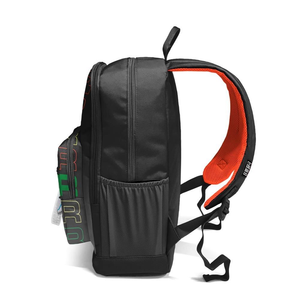 Coral High Gri Gamer Desenli Büyük Boy Okul Sırt Çantası 23640