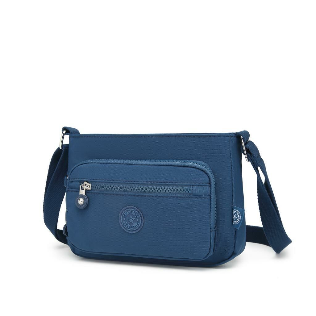 Krinkıl Kumaş Kadın Postacı Çantası Smart Bags 3270 Laci