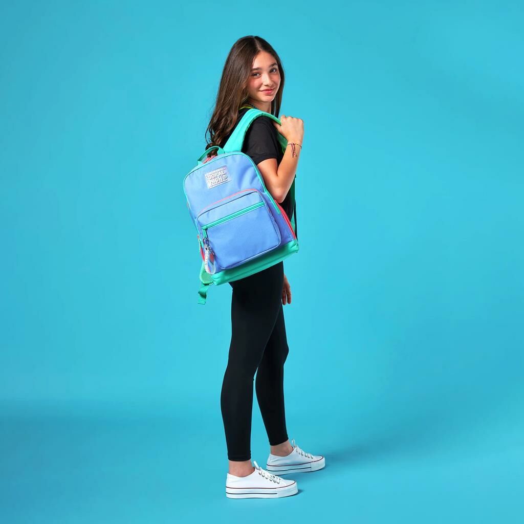 Coral High 2li Set Grafiti Desenli Okul Çantası Beslenme 23641