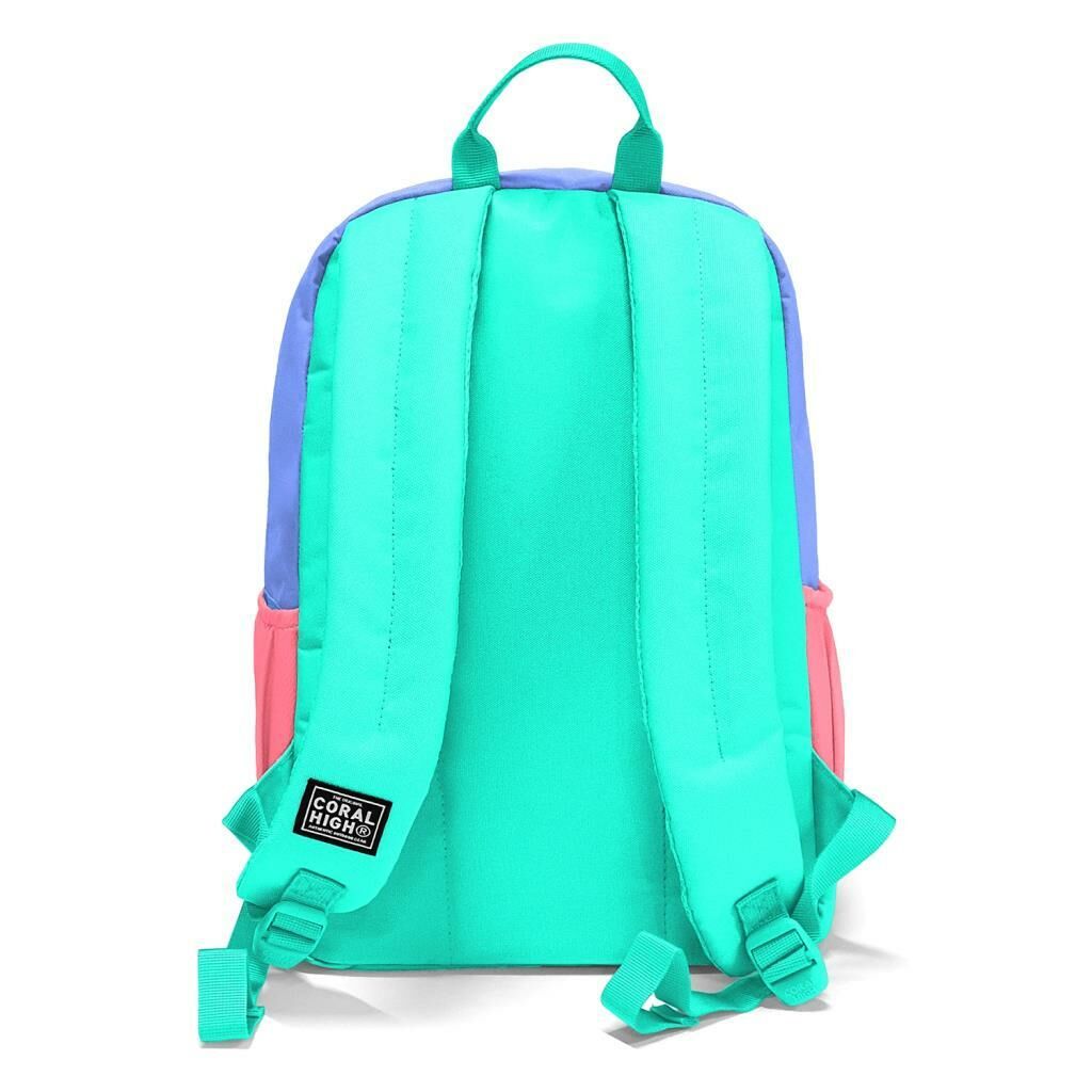 Coral High 2li Set Grafiti Desenli Okul Çantası Beslenme 23641