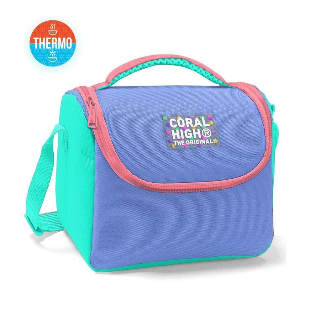 Coral High 2li Set Grafiti Desenli Okul Çantası Beslenme 23641