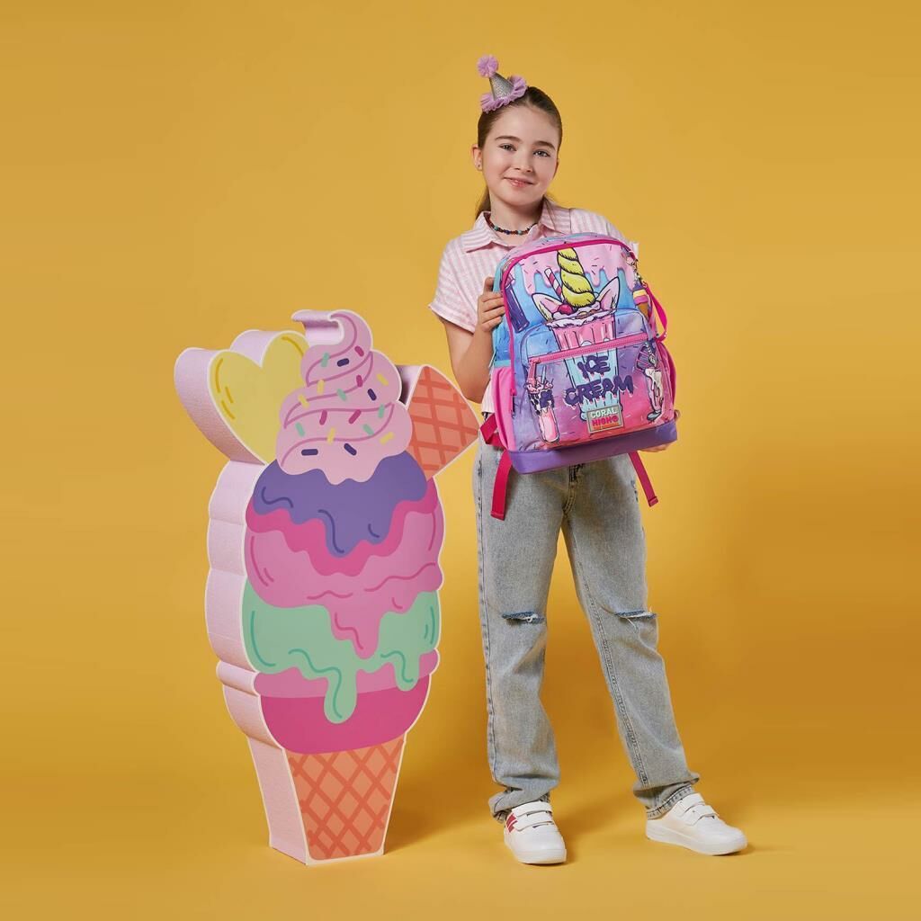 Coral High Milkshake Dondurma Büyük Boy Okul Sırt Çantası 23749