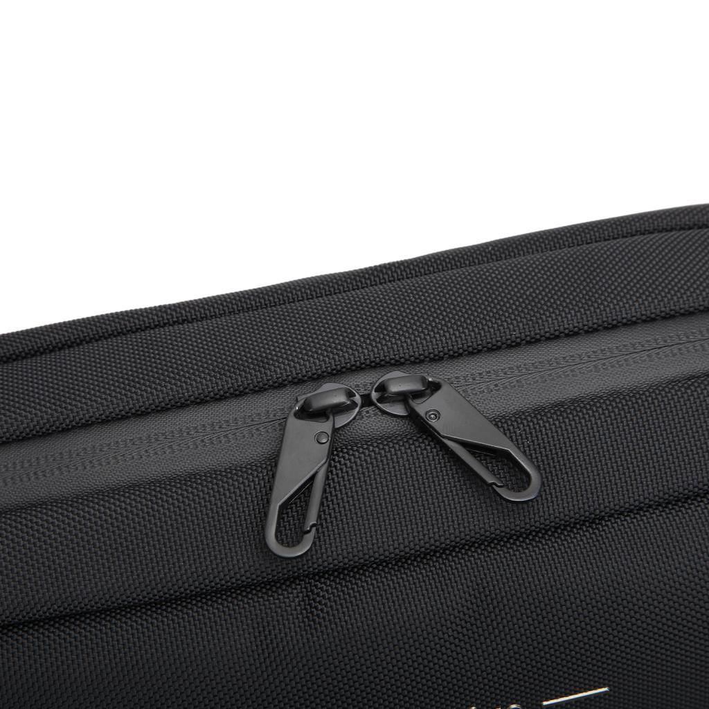 C-Active Erkek Bodybag Bel Çantası Orta Boy Oxford Kumaş 8676 Gri