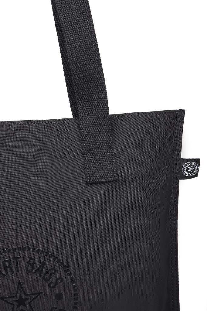 Smart Bags Büyük Boy Omuz Kadın Çantası Krinkıl Kumaş 3076 Lila