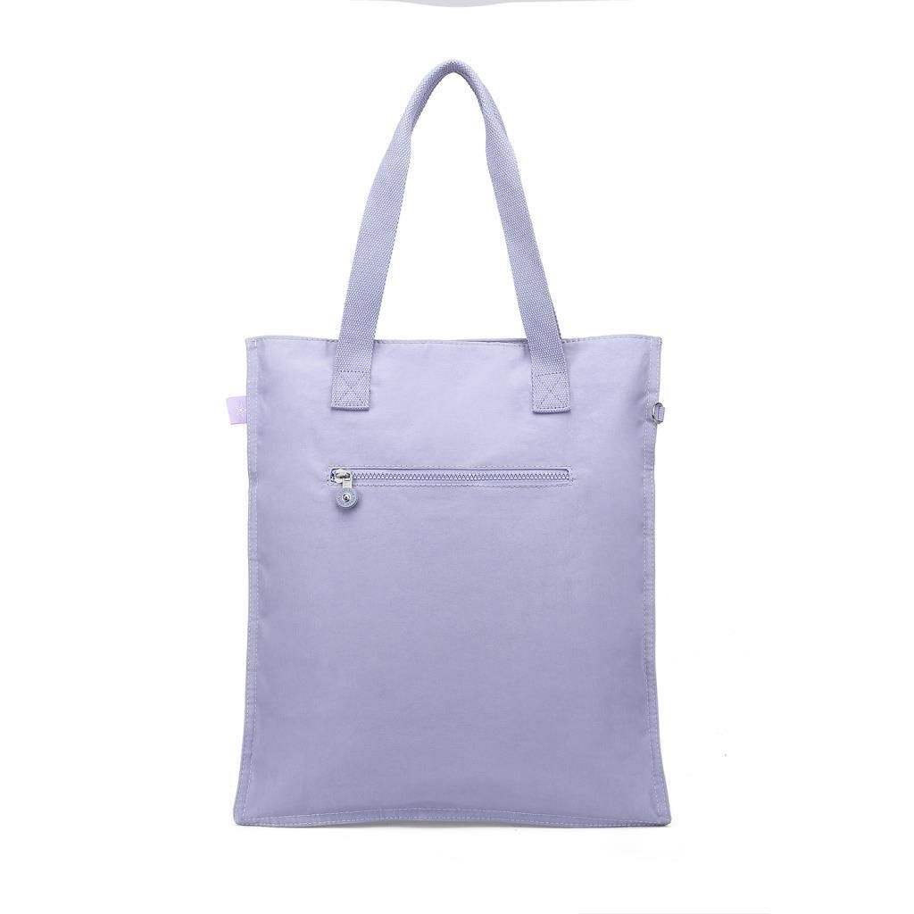 Smart Bags Büyük Boy Omuz Kadın Çantası Krinkıl Kumaş 3076 Lila