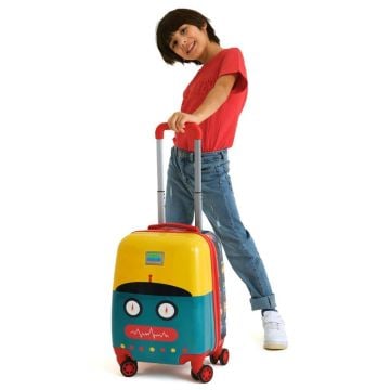 Coral High Minik Boy Çocuk Seyahat Robot Desenli 16746