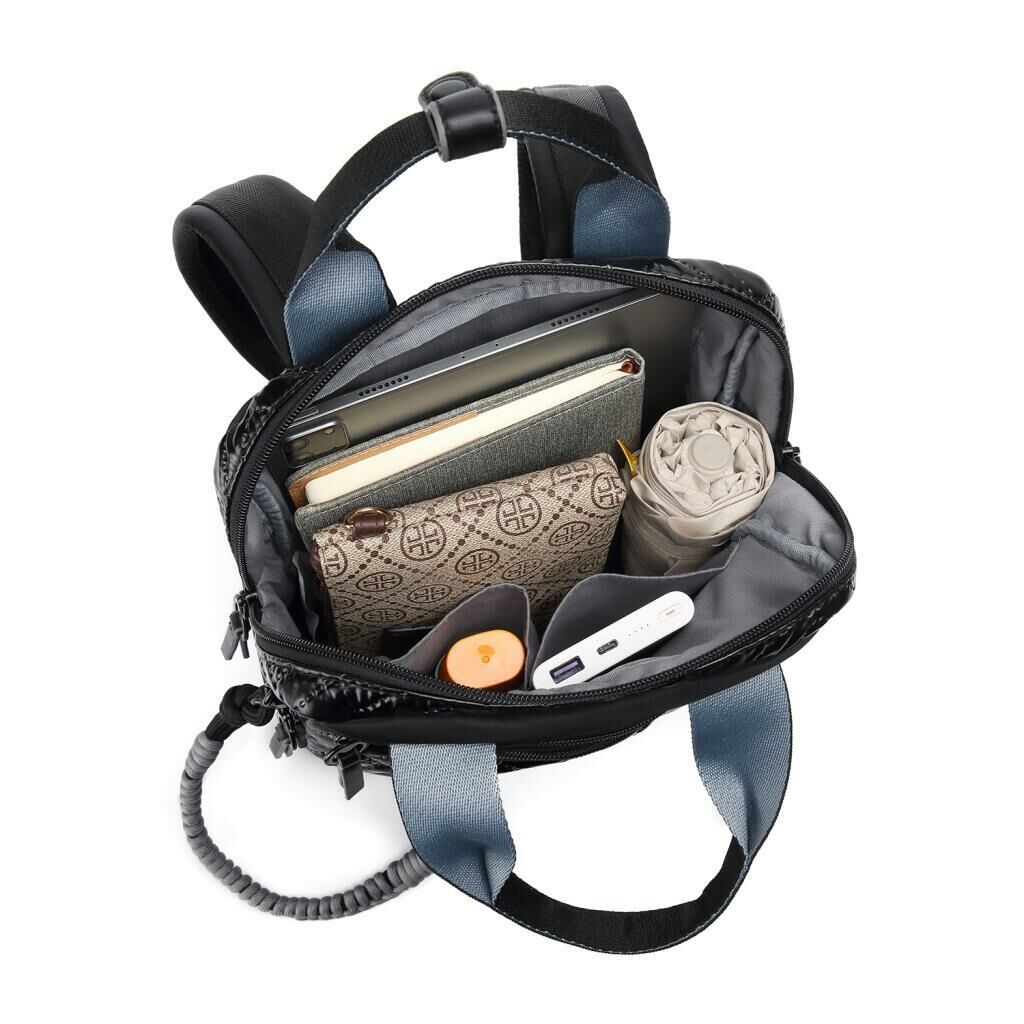 Smart Bags Parlak Kumaş Küçük Boy Askılı Kadın Sırt Çantası 3250