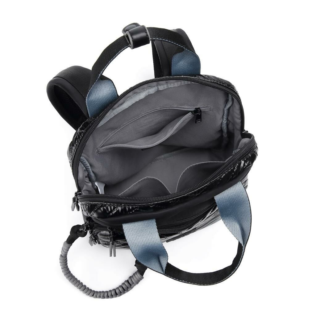Smart Bags Parlak Kumaş Küçük Boy Askılı Kadın Sırt Çantası 3250