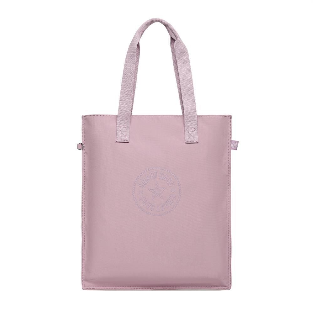 Smart Bags Büyük Boy Omuz Kadın Çantası Krinkıl Kumaş 3076 Ten